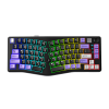 Bàn Phím Cơ Không Dây LEOBOG Alice A75 Tím + Đen Barbie Switch (3 mode, PBT Keycap, Top mount, Hotswap)