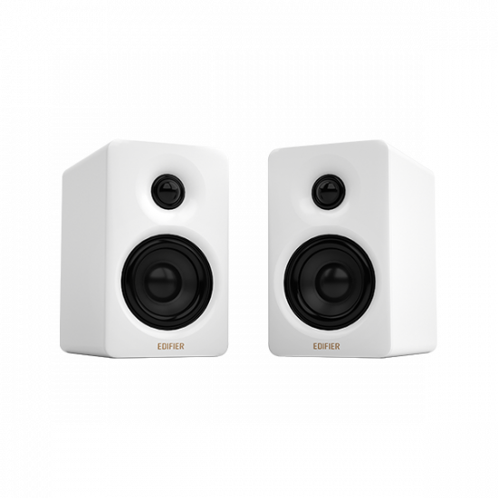 Loa Bookshelf 2.0 Edifier M60 White (66W, AUX, Bluetooth 5.3, USB-C, Hi-Res Audio Wireless)