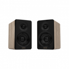 Loa Bookshelf 2.0 Edifier M60 Oak (66W, AUX, Bluetooth 5.3, USB-C, Hi-Res Audio Wireless)