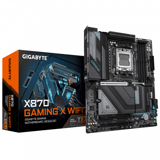 Mainboard Gigabyte X870 GAMING X WIFI7 (AM5, 4x DDR5, HDMI, USB4, M.2 PCIe 5.0, ATX)