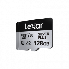 Thẻ nhớ MicroSDXC 128GB Lexar Professional SILVER PLUS 205MB/s (LMSSIPL128G-BNANG) UHS-I, V30, U3, A2