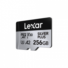 Thẻ nhớ MicroSDXC 256GB Lexar Professional SILVER PLUS 205MB/s (LMSSIPL256G-BNANG) UHS-I, V30, U3, A2