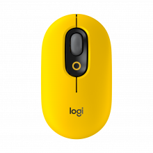 Chuột Không Dây Logitech POP Mouse With Emoji - Màu Vàng Đen (Blast Yellow) (910-006514)