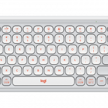 Bàn Phím Không Dây Logitech POP Icons Keys - Màu Trắng (Off-White) (920-013084)