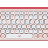 Bàn Phím Không Dây Logitech POP Icons Keys - Màu Hồng (Rose) (920-013085)