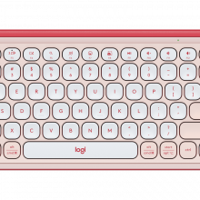 Bàn Phím Không Dây Logitech POP Icons Keys - Màu Hồng (Rose) (920-013085)