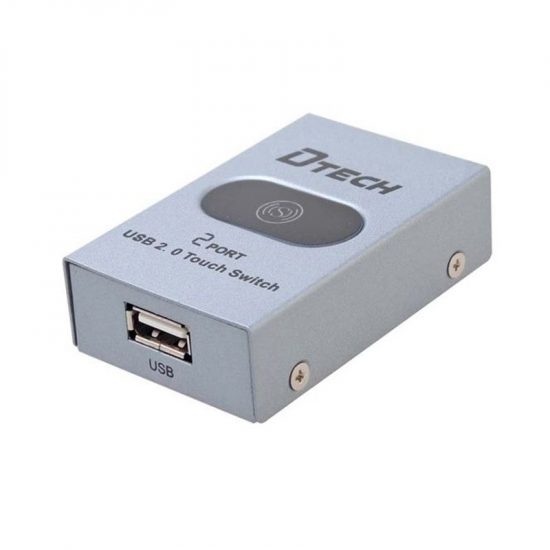 Bộ Chia Máy In 2 Cổng USB DTECH DT-8321