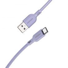 CÁP USB-A TO USB TYPE C INNOSTYLE ULTRAFLEX IAC150LV màu tím (3A, dài 1.5m)