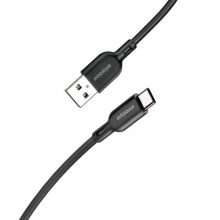 CÁP USB-A TO USB TYPE C INNOSTYLE ULTRAFLEX IAC150BK màu đen (3A, dài 1.5m)