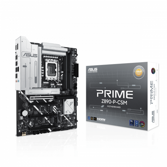 Mainboard Asus PRIME Z890-P-CSM (LGA 1851, 4x DDR5, HDMI, Displayport, Type-C Displayport, M.2 PCIe 5.0, ATX)