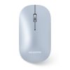 Chuột không dây Newmen D566 Silver (Bluetooth + 2.4G, 1200 DPI, Pin 1x AA)