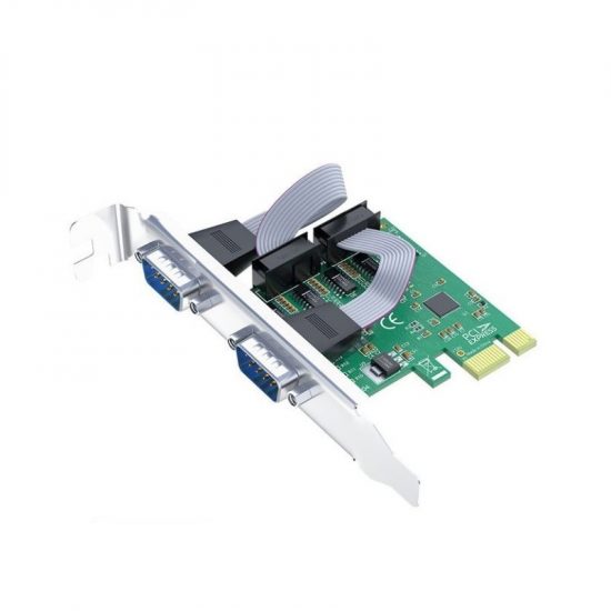 Card Chuyển Đổi PCI-EXPRESS Sang 2 Cổng COM VegGieg V-PC03