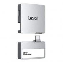 Ổ Cứng Di Động SSD Lexar Professional Go With Hub SL400 1TB Silver USB 3.2 Gen 2 (LSL400S001T-RNSNG)