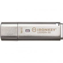 USB Bảo Mật Kingston IronKey Locker+ 50 16GB USB 3.2 Gen 1 (IKLP50/16GB)