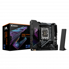 Mainboard Gigabyte Z890I AORUS ULTRA (LGA 1851, 2x DDR5, Thunderbolt 4, Displayport, HDMI, M.2 PCIe 5.0, WiFi 7, Mini-ITX)