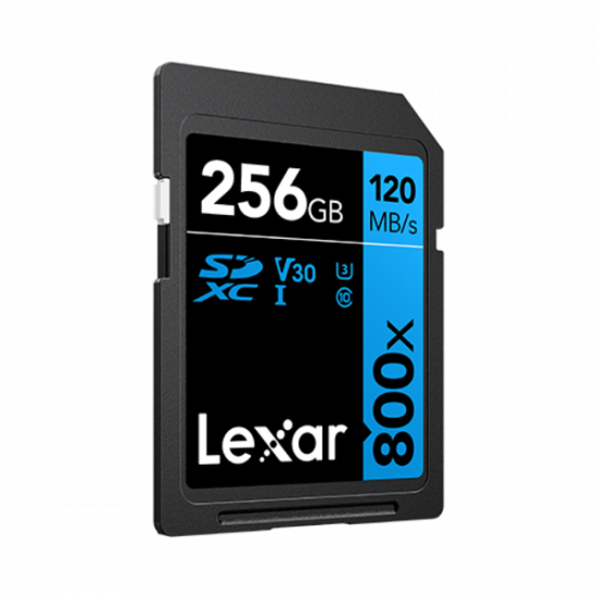 Thẻ nhớ SDXC 256GB Lexar High-Performance 800x UHS-I, Class10, U3, V30 (Blue Series) (LSD0800256G-BNNNG)