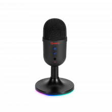 MICRO THU ÂM ĐỂ BÀN MARVO MIC-06 (USB, LED RGB Chân Đế)