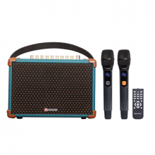 Loa Karaoke Sumico BELLA 42 Blue (100W, Pin 8 giờ, Bluetooth 5.0, AUX)