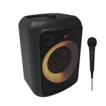 Loa Bluetooth Klipsch GIG XL (50W, Bluetooth / AUX / USB / Karaoke, Pin 8 giờ, IPX4, Kèm 1 Mic có dây)