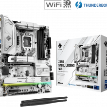 Mainboard ASRock Z890 Steel Legend WiFi (LGA 1851, 4x DDR5, Thunderbolt 4, HDMI, M.2 PCIe 5.0, WiFi 7, ATX)