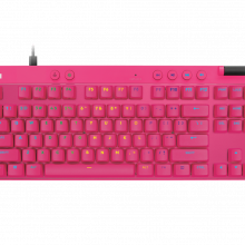 Bàn Phím Cơ Gaming Có Dây Logitech PRO X TKL RAPID Magenta (920-013254) (Switch Analog từ tính, Rapid Trigger)