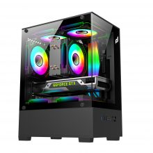 Vỏ Case Máy Tính EDRA ECS1303 Black (m-ATX, No Fan)