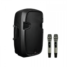 Loa Di Động SUMICO On The Go 15 (300W, Bluetooth, USB, RCA, Optical, Pin 8 giờ, Kèm 2 mic không dây)