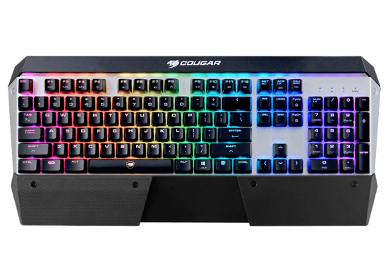 Bàn Phím Cơ Gaming Có Dây Cougar Attack X3 RGB Cherry MX Red Switch