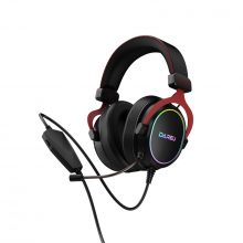 Tai Nghe Over Head DAREU EH925L Black Red (USB 7.1, RGB, Mic Liền)