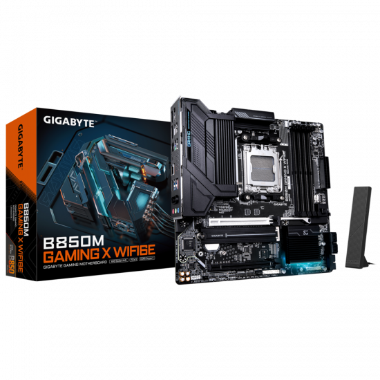 Mainboard Gigabyte B850M GAMING X WIFI6E (AM5, 4x DDR5, Displayport, HDMI, M.2 PCIe 5.0, m-ATX)