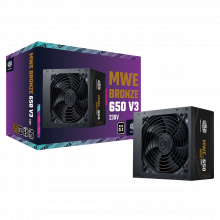 Nguồn máy tính CoolerMaster MWE Bronze 650 V3 230V 650W, ATX 3.1, 80 Plus Bronze (MPE-6501-ACABW-3BEU)