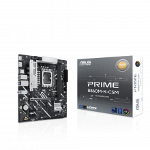 Mainboard ASUS PRIME B860M-K-CSM (LGA 1851, 2x DDR5, HDMI, Displayport, M.2 PCIe 5.0, m-ATX)