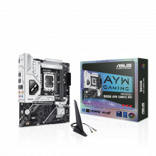 Mainboard ASUS B860M AYW GAMING WIFI (LGA 1851, 2x DDR5, HDMI, M.2 PCIe 5.0, WiFi 6, m-ATX)