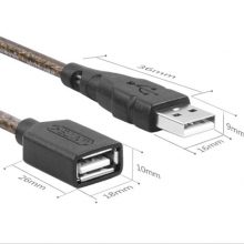 Cáp USB 2.0 Nối Dài 5M Unitek Y-C418