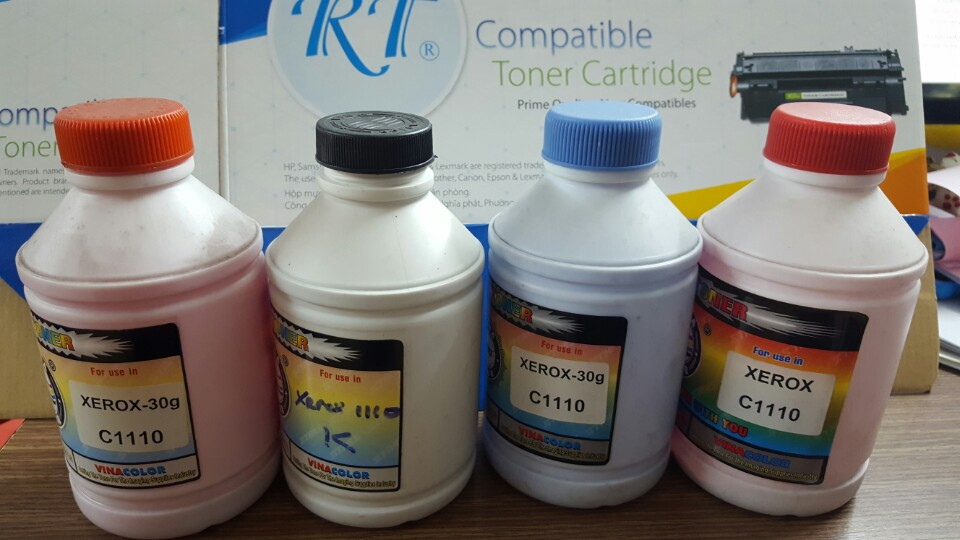 Muc nap color for xerox black c1110/cp115w/cp225w/cm225