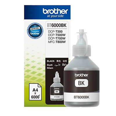 Mực nạp chính hãng Brother BT6000BK màu đen, 70ml