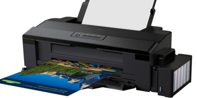 Máy in phun màu đơn năng khổ A3 Epson Stylus L1800 (in phun 6 mau, gan san bo truyen)- chính hãng