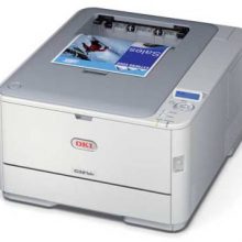 Printer color laser oki c321dn  (in mau 2 mat a4, network)