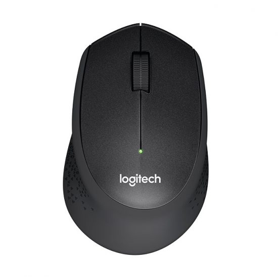 Chuột máy tính không dây Logitech M331 màu đen