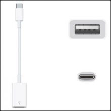 Cáp chuyển đổi APPLE USB-C To USB Adapter MJ1M2ZA/A Chính Hãng