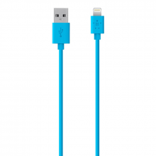 BELKIN CABLE LIGHTNING SYNC&CHARGE 1.2M F8J023BT04 BLU