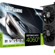 Card màn hình VGA ZOTAC GAMING GeForce RTX 4060 Ti 8GB Twin Edge GDDR6 (ZT-D40610E-10M)
