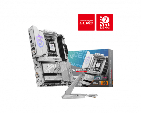 Mainboard MSI MPG B850 EDGE TI WIFI (AM5, 4x DDR5, HDMI, M.2 PCIe 5.0, WiFi 7, ATX)
