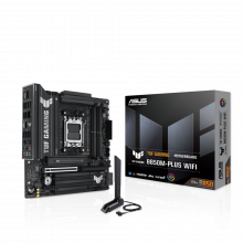 Mainboard ASUS TUF GAMING B850M-PLUS WIFI (AM5, 4x DDR5, Displayport, HDMI, M.2 PCIe 5.0, WiFi 6E, m-ATX)