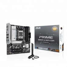 Mainboard ASUS PRIME B840M-A WIFI-CSM (AM5, 4x DDR5, Displayport, HDMI, M.2 PCIe 4.0, WiFi 6E, m-ATX)