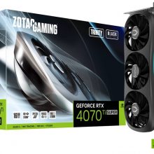 Card màn hình ZOTAC GAMING GeForce RTX 4070 Ti SUPER Trinity Black Edition 16GB GDDR6X (ZT-D40730D-10P)