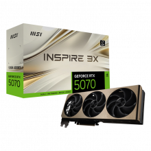 Card màn hình VGA MSI GeForce RTX 5070 12G INSPIRE 3X GDDR7