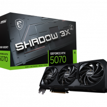 Card màn hình VGA MSI GeForce RTX 5070 12G SHADOW 3X GDDR7