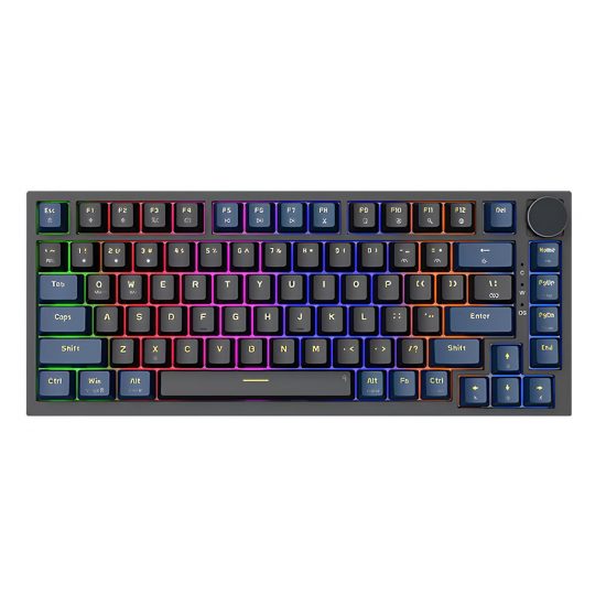 Bàn Phím Cơ EDRA EK375v2 Beta - EDRA Linear Custom Switch (USB-C, PBT Keycap, Gasket Mount, Rainbows LED)