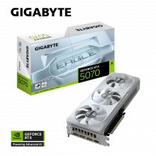 Card màn hình VGA Gigabyte GeForce RTX 5070 EAGLE OC ICE SFF 12G GDDR7 (GV-N5070EAGLEOC ICE-12GD)